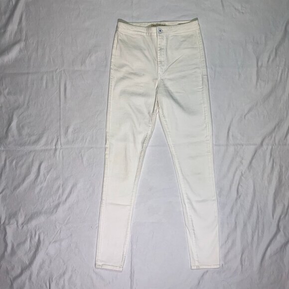 Bullhead Denim Co. Uber High Rise Skinniest White Jeans – Size 7 - Picture 10 of 12